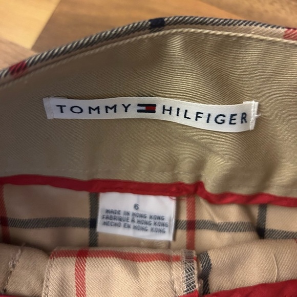 Plaid Skirt with Belt Accents - Picture 2 of 6